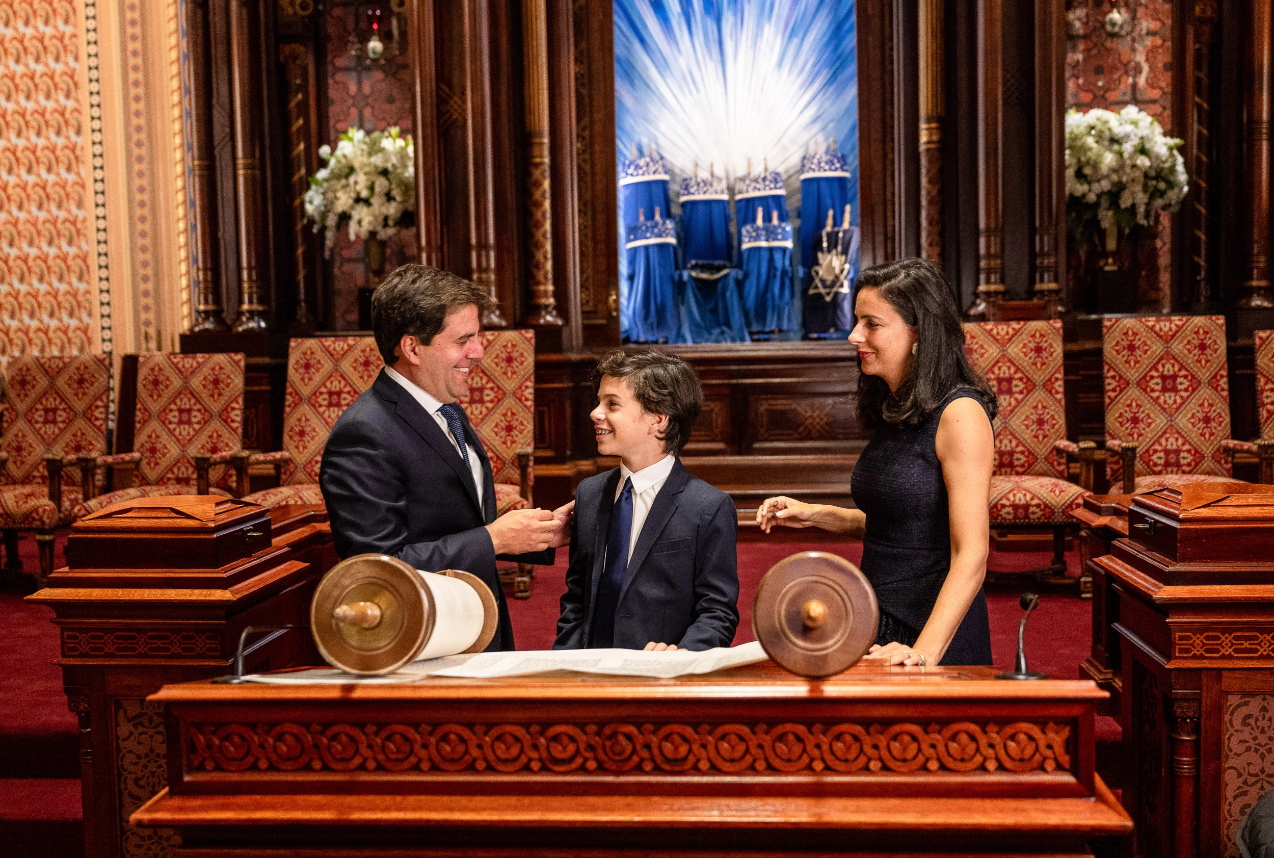 A bar or bat mitzvah photographed by André Maier Photography